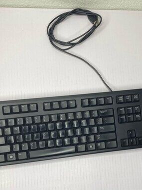 Dell KB212-B Wired USB Keyboard (104-Key, QuietKey, Black)